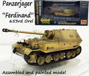 WW2 German Panzerjager Ferdinand tank destroyer 653 Orel 1:72 finish Easy Model - Picture 1 of 9
