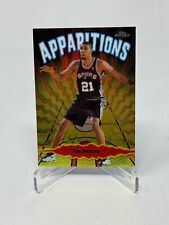 1998-99 Topps Chrome Basketball Tim Duncan Apparitions Card #A14