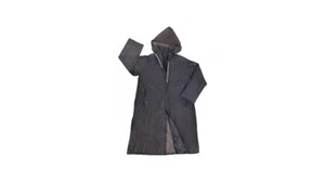 Stansport Vinyl Mens Raincoat With Hood Smoke Large Electronically Welded 970-L - Picture 1 of 1