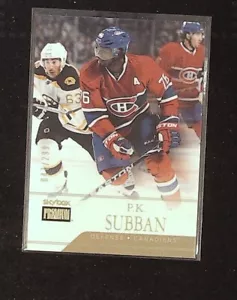 2014-15 Fleer Showcase SkyBox Premium #13 P.K. Subban /299 SL@MRG - Picture 1 of 2
