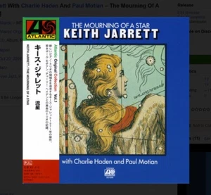 Keith Jarrett The Mourning Of A Star JAPAN MINI LP CD SEALED MTCJ-6001 HADEN - Picture 1 of 8