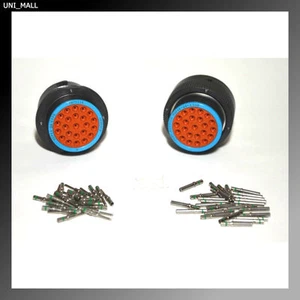 Deutsch HDP20 23-Pin Bulkhead Connector kit 14-16AWG Solid Contacts (NO RING) - Imagen 1 de 5