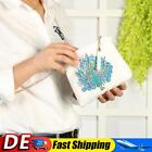 DIY Special Shaped Diamond Painting Leather Clutch Chain Shoulder Crossbody Bag 