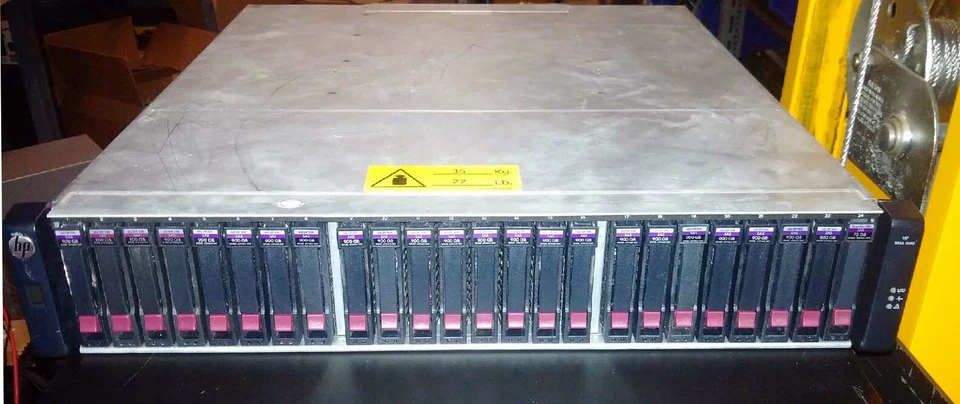 HP StorageWorks MSA 2040-Dual 10Gb iSCSI Controller-24x 900GB 10K SAS - Image 1 of 1