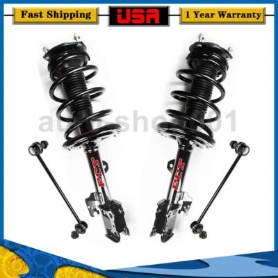 Kit de 4 amortiguadores delanteros puntales barra estabilizadora para Lexus RX350 2010 Foto 1 de 4