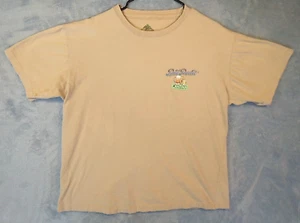 Newport Blue Mens Short Sleeve T-Shirt Tan/beige Bad Parrot Cantina Size XL - Picture 1 of 6