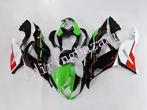 Fit for ZX6R 636 13-18 Black White Green Red ABS Injection Bodywork Fairing Kit - Picture 1 of 6