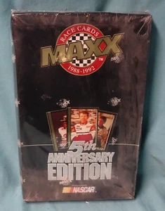 Maxx 5th Anniversary NASCAR 300 Race Cards - 1992 Complete Set - SEALED BOX - Bild 1 von 14