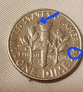 1964 D Roosevelt Dime VERY RARE! Extra Dot Error (Updated 8-1-24) Read Below - Picture 1 of 16