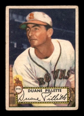 1952 Topps #82 Duane Pillette   G/VG X3498450 - Image 1 of 3