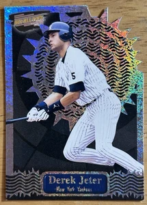 Pacific Revolution 1999 Derek Jeter Espina en el lado #11 Yankees de Nueva York Salón de la fama - Imagen 1 de 2