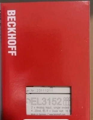 New In Box Beckhoff EL3152 PLC Module EL3152 EL3152 Free shipping - Image 1 of 4