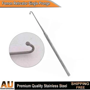 Surgical Veterinary Fomon Retractor Single Prong Ball End Abdominal Surgery Tool - Picture 1 of 4