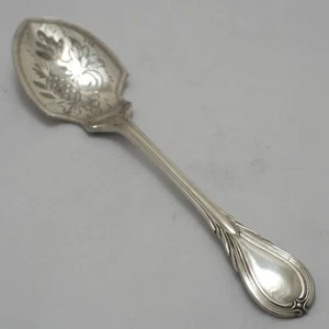 LILY Design Henry Wilkinson Ltd Victorian Silver Service Cutlery Jam Spoon - Picture 1 of 2