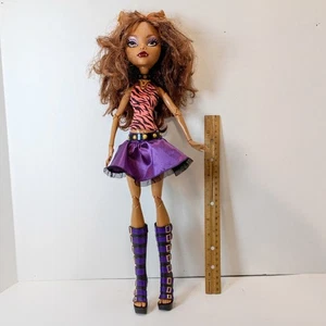 Monster High Clawdeen Wolf Frightfully Tall Ghouls 17" Puppe Werwolf unvollständig - Bild 1 von 17