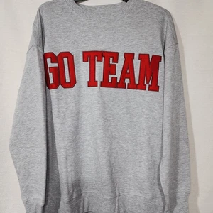 Go team women's size Large sweatshirt NWT - Picture 1 of 6