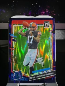 Donruss Optic Dorian Thompson-Robinson Purple Shock Prizm #225 Browns 2023 - Imagen 1 de 2