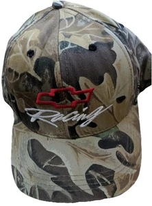 🔥Chevy Racing Hat Camouflage Made In USA One Size Snap - Picture 1 of 7