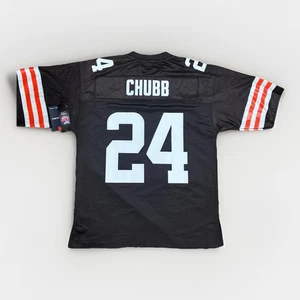 Cleveland Browns Jersey Mens Medium NFL Football Nick Chubb 24 Pro Line NWT - Picture 1 of 8