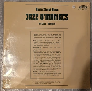 DIXIELAND Jazz O'Maniacs Basin Street Blues Summer 9002 1989 NEW IMPORT - Picture 1 of 3