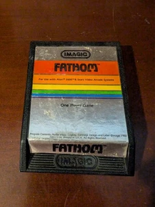 Cartucho de videojuego Fathom Atari 2600 solo auténtico - sin probar - Imagen 1 de 2