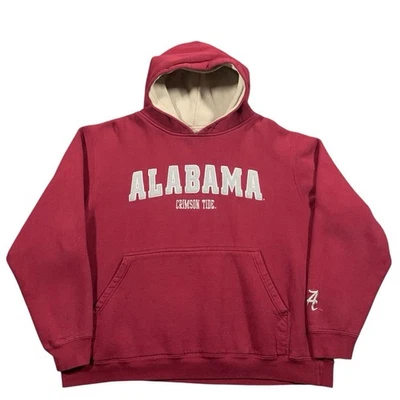 Sudadera con Capucha Universitaria Vintage Años 90 Alabama Crimson Tide Talla XL Foto 1 de 4