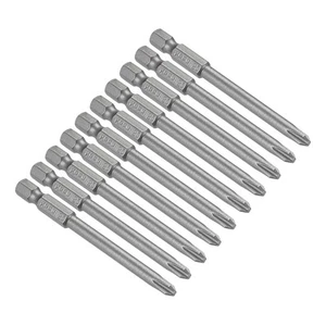 1/4-Inch Hex Mount 75mm Phillips 5PH2 S2 10-Piece Screwdriver - Picture 1 of 4