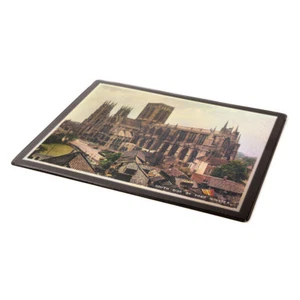 MOUSE MAT - Vintage Yorkshire - South Side Of York Minster, York Minster (b) - Afbeelding 1 van 1