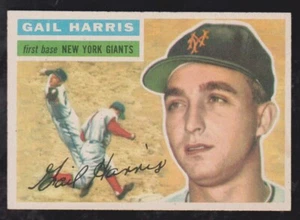 Topps Baseball 1956 #91 Gail Harris espalda blanca casi nuevo *** envío gratuito *** - Imagen 1 de 1