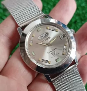 SCHÖNE & SELTENE VINTAGE CITIZEN CRYSTAL SEVEN AUTOMATIK 23 JEWELS HERREN UHR - Bild 1 von 19