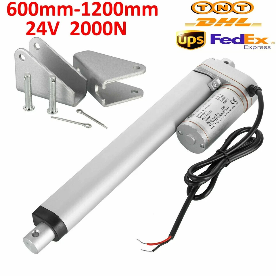 800mm 1000mm 2000N Linearantrieb 24V Linear Actuator Elektrischer Linear motor - Bild 1 von 4