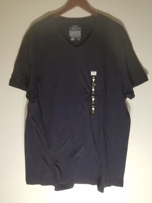 Camiseta Alfani Manga Corta Cuello en V Azul Marino Talla XXL Nueva Con Etiquetas Foto 1 de 4