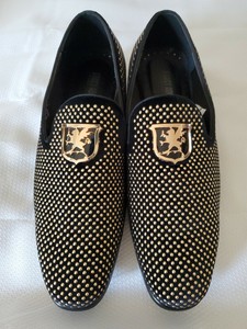 black and gold stacy adams