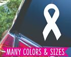 Cancer Awareness Ribbon Vinyl Decal Sticker For Planner Tumbler Car Window 