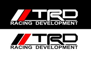 TOYOTA TRD Vinyl Decal Stickers For Tacoma Tundra 4 Runner set or 2 - Picture 1 of 1