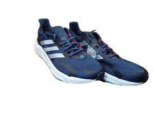 adidas Solar Boost 4 Men's Size 12 Navy silver/white Running Shoes Sneakers - Picture 1 of 12
