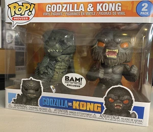 Funko Pop! Godzilla vs. King Kong 2-Pack Books A Million BAM - Picture 1 of 4