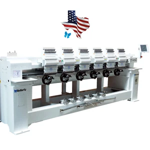 commercial embroidery machine, 6-head, 15-needle, Butterfly B-1506B/T - Picture 1 of 18