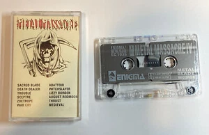 Metal Massacre IV Kassette-Death Metal Musik-Enigma Metal Blade Records 1983 - Bild 1 von 7