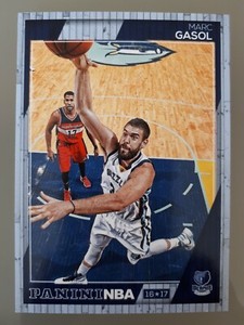 2016-17 Panini NBA Marc Gasol #30 Memphis Grizzlies Basketball