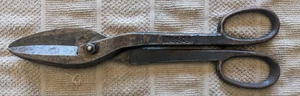 Vintage Wiss-8 Tin Snips inlaid with crucible steel - Bild 1 von 11