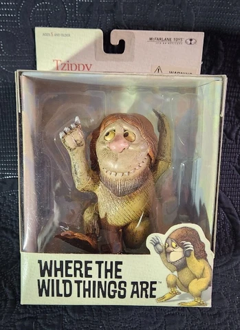 Tzippy Figure Where The Wild Things Are 2000 McFarlane Toys READ Cover