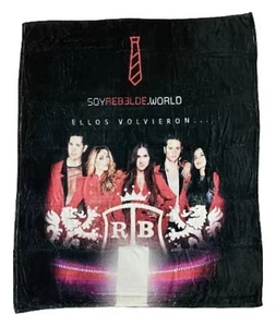 "Cubierta ligera RBD Rebelde Tour 2023 Manta matrimonial 70""x82""" - Imagen 1 de 7