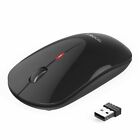 TECKNET Slim Wireless Mouse, 2.4G USB Cordless Mouse For Laptop PC Computer