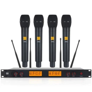 XTUGA A400-H Sistema de micrófono inalámbrico UHF profesional de 4 canales - Bild 1 von 8