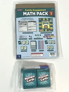 NEW Family Engagement Math Pack Grade 3 Classroom Learning Game LC616 - Picture 1 of 6