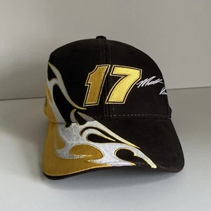 Chase Authentics Matt Kenseth 17 NASCAR DeWalt Yellow Brown Adjustable Hat - Picture 1 of 7