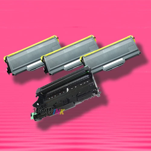 4P TONER+DRUM for Brother TN-360 TN360 TN330 DR-360 DR360 HL-2140 HL-2170W - Image 1 of 1