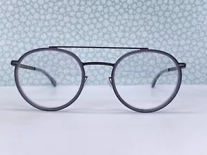 IC Berlin Brille Herren Damen rund grau silber gun metal Buran Panto NP499€ - Bild 1 von 10