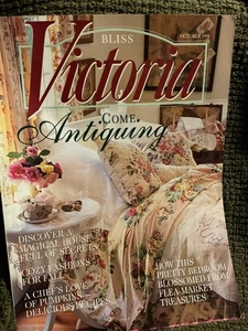 October 1998 Bliss Victoria Magazine Come Antiquing - Imagen 1 de 3